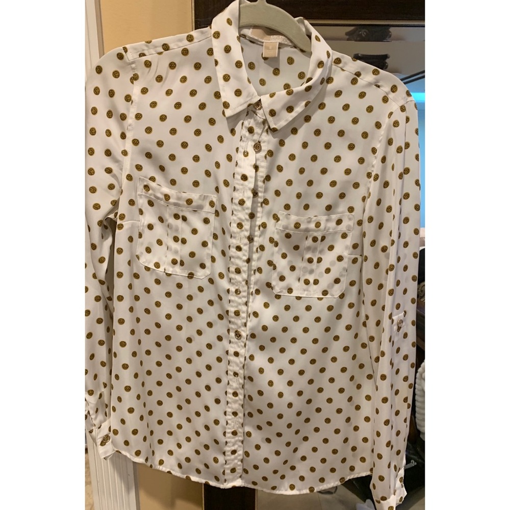 Michael Kors Circle Logo Top